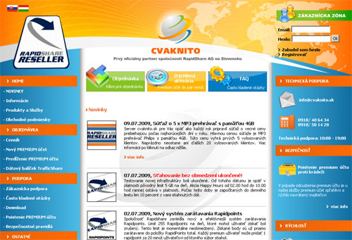internetový obchod Cvaknito